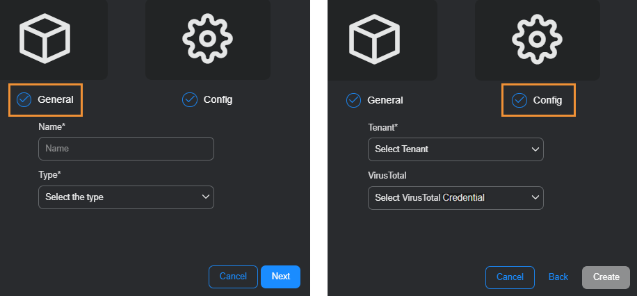 Select the image to expand and collapse it. Screen capture showing the Auto Triage configuration
