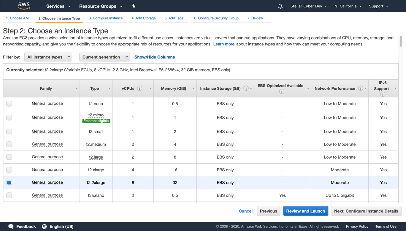 Installing a Modular Sensor in AWS